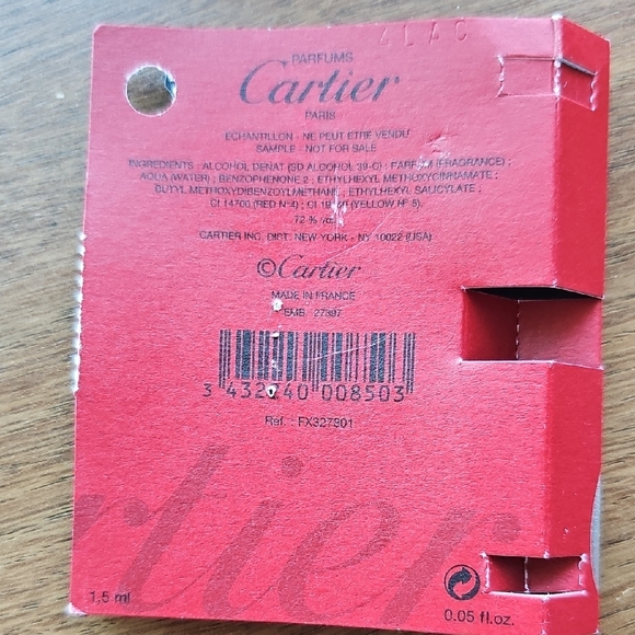 New Cartier Le Baiser du Dragon Perfume Spray Vial Set Of 3 Samples - Picture 3 of 5